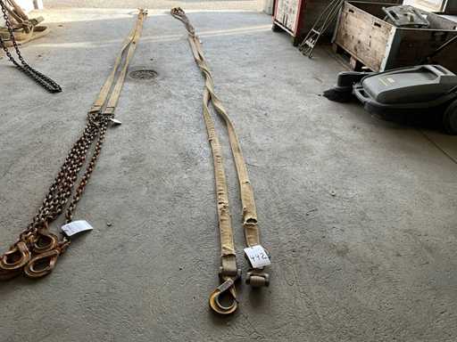 2 sling chain/ straps
