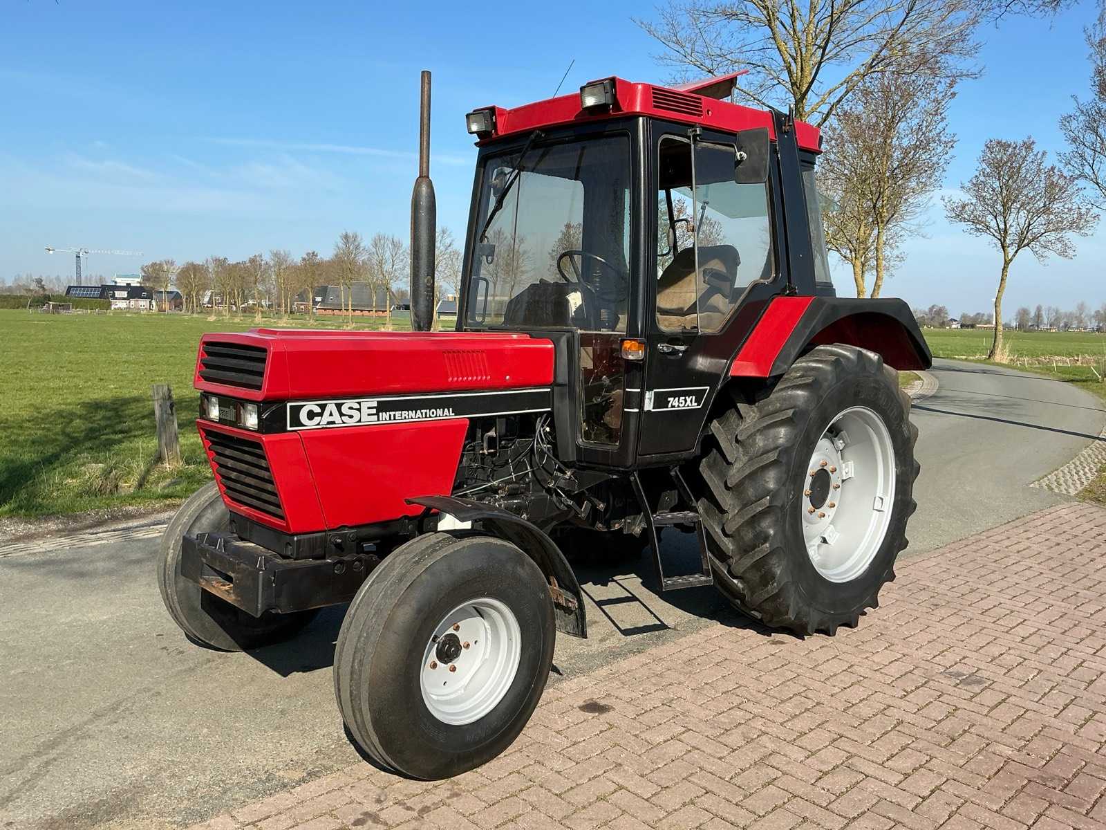 Case 745XL Two-wheel drive agricultural tractor
