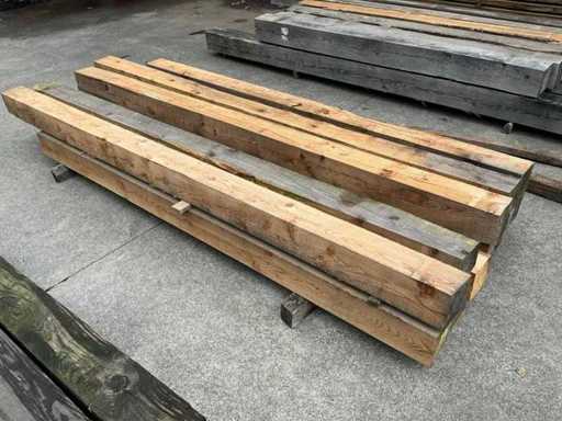 Larch beam 13x13 cm (11x)