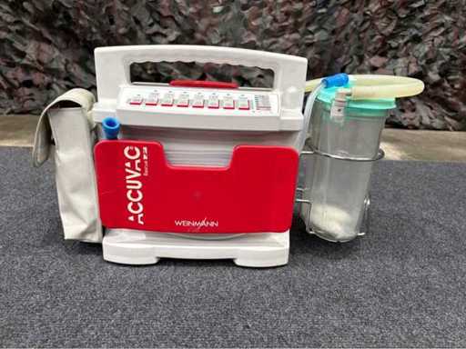 WEINMANN ACCUVAC Rescue – Suction device incl. hose & container, used (2009)