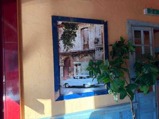 Frame Print (Cuba) 86x115cm