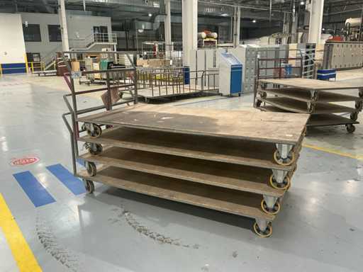 Carrelli a piattaforma (4x)