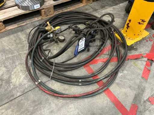 Mașina portabilă de tăiat foc Zinser Favorit I