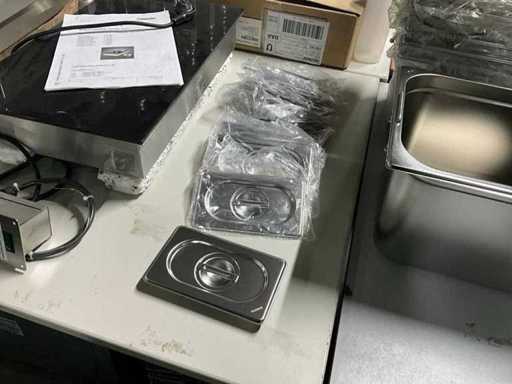 Blanco - 1/9 GN deksels (12x)