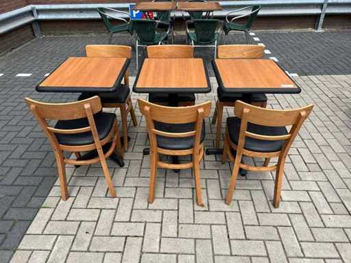 Huts Restaurant Set (3x)