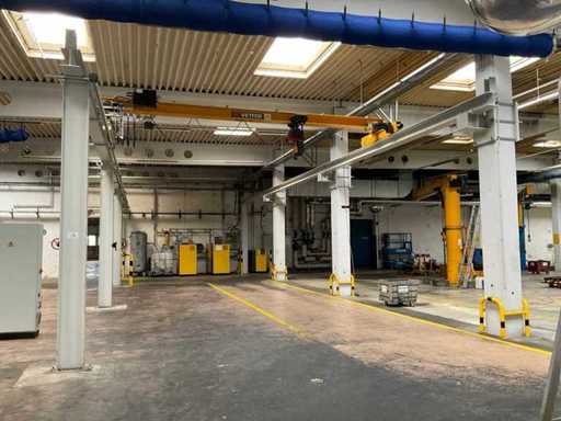 2019 ELECTROLIFT SIXX8F bovenliggende kraan, zonder uitliggers