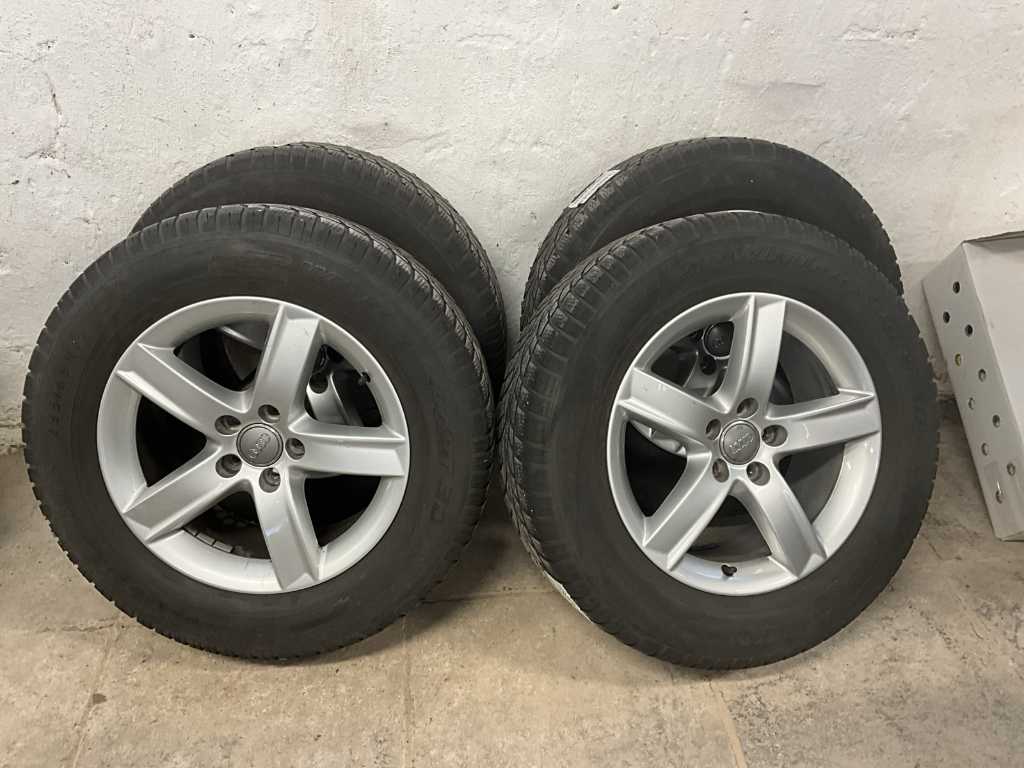 New tyres with second-hand rims audi Q3