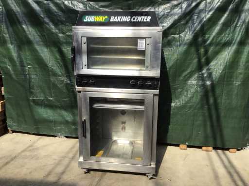 Subway Four de boulangerie avec étuve