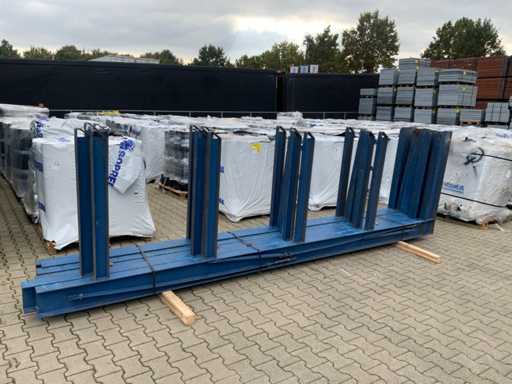 Rack cantilever simple face 4500mm 6x24