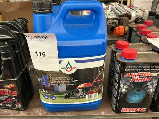 Meilleur carburant, capacité 5 litres essence 4 temps Alkylat (2x)
