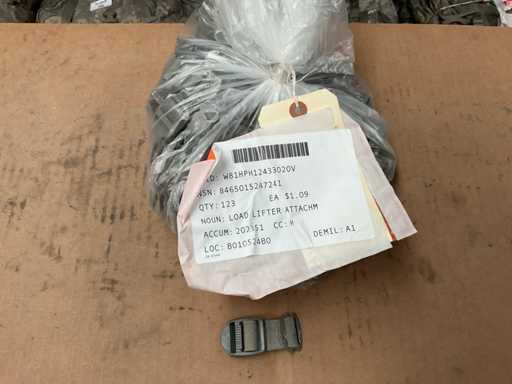 Load lifter attachment (123x)