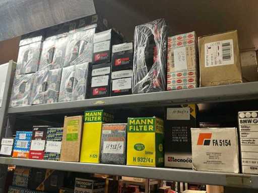 Lot brandstof, lucht en oliefilters