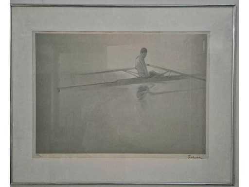 Inconnu - Lithographie - 70 x 90 cm.