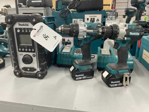 Makita Battery Tool Set