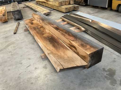 Eiken balk (2x)
