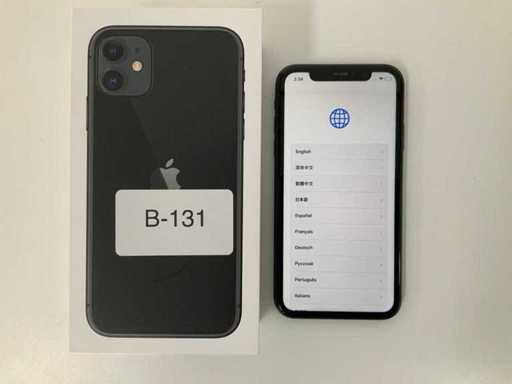 Apple - iPhone 11 64GB Black - MWLT2ZD/A