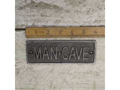 (16x) IJzeren Muurplaat - Mancave - 15 cm