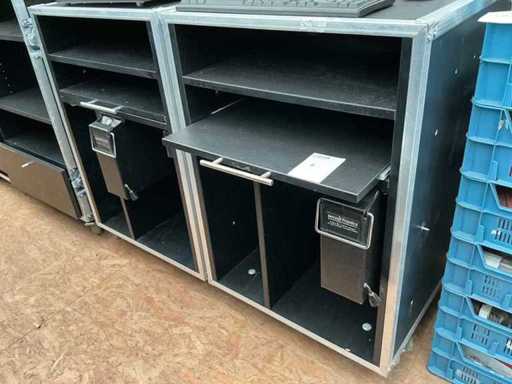 Mobili Mobile Flightcase con contenuto (2x)