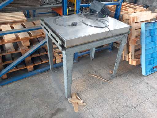 Industrielle Plattformwaage (Waagetisch)