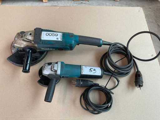 Set de polizor unghiular Makita
