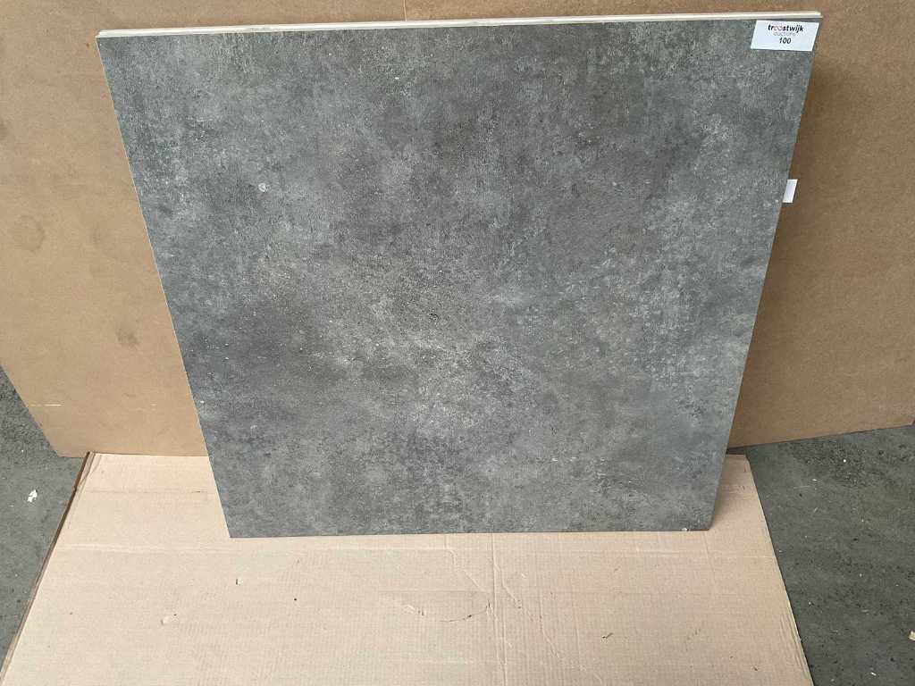 Vista lead grey tile 61 m²