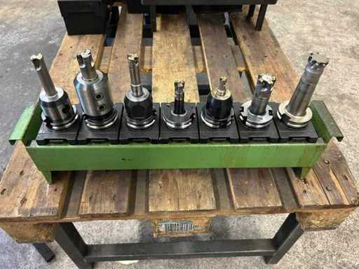 Milling machine tools (7x)