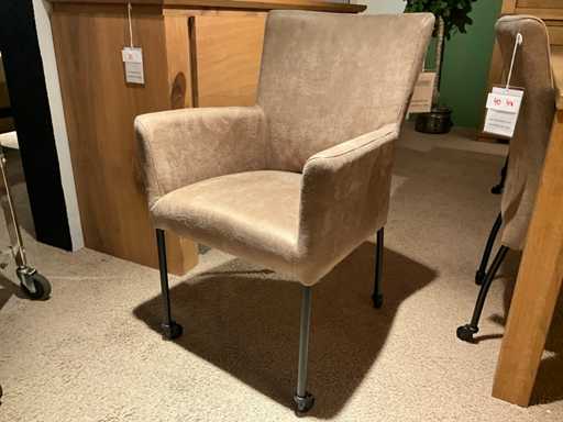 Chaise de salle à manger mobile Montano (2x)