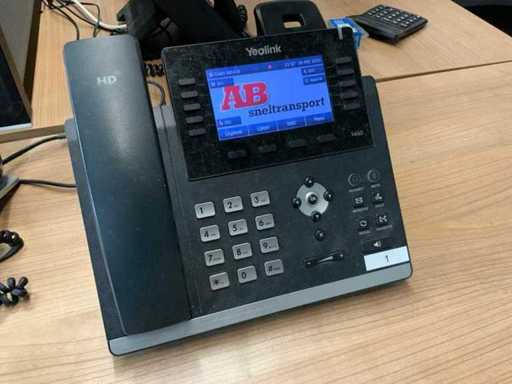 Yealink SIP-T46S VO-IP telefon (3x)