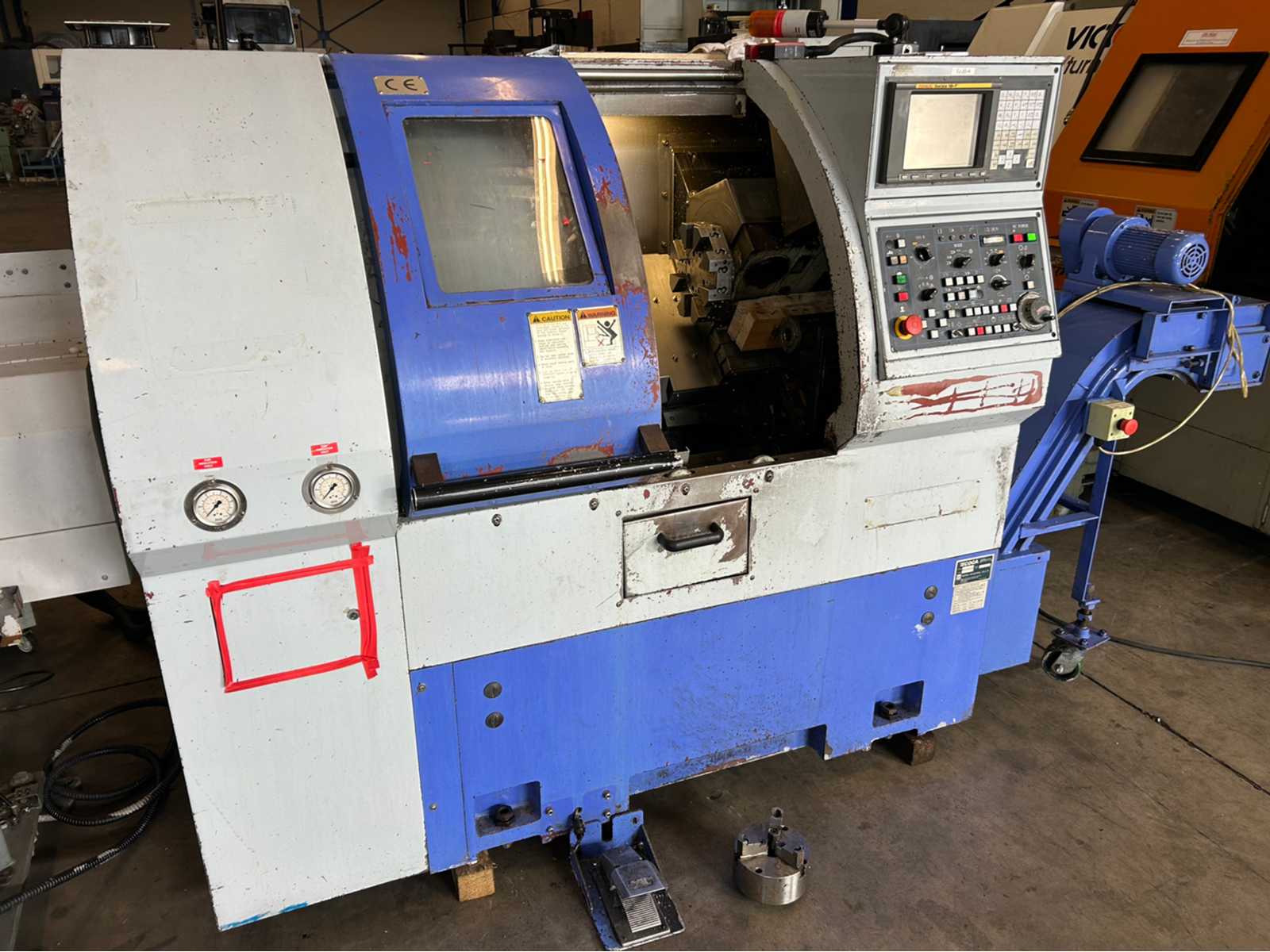 2000 Ecoca SJ-20 CNC lathe