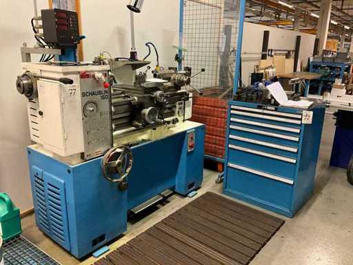 Schaublin 150 High Precision Lead Screw draaibank met accessoires