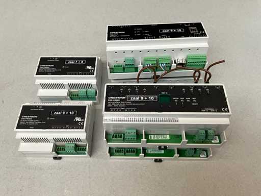 Crestron Switch/power supply/automation processor (6x)