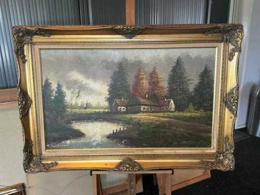 Schilderij Verleer