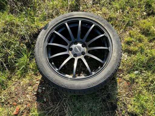 Jante avec pneus Jante