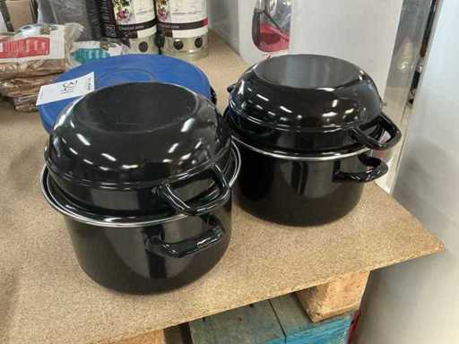 Poêles à moules (2x)