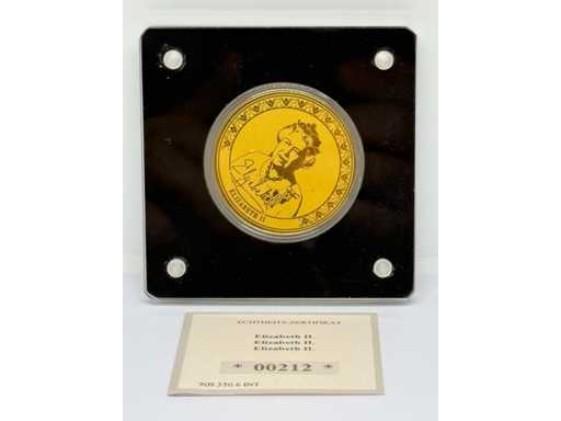 1/200 oz 999 Fijn Goud Elizabeth II