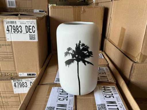 Lot Coco Maison Vase Palm M H25cm (32x)