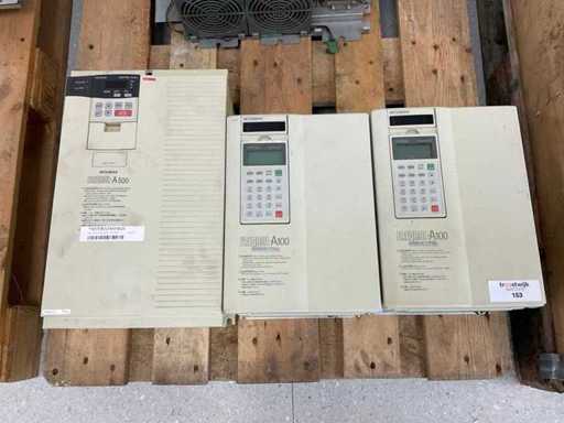 Mitsubishi-Frequenzwandler (3x)