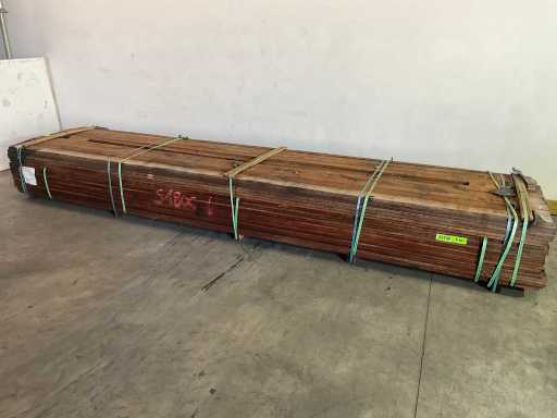 Vermelho hardwood sheeting board 450x10x2 cm (30x)
