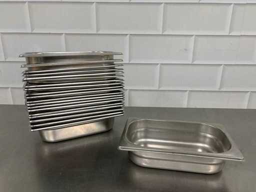 Edelstahl – Gastronorm-Tablett (20x)