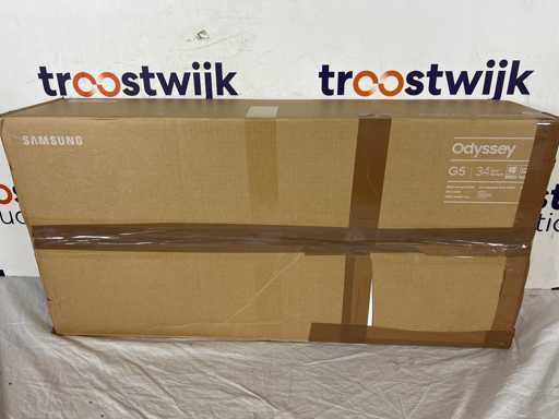 Samsung Odyssey G5 LC34G55TWWPXEN - Moniteur de jeu ultra-large incurvé QHD