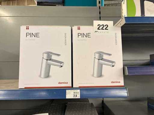 Rubinetto miscelatore per lavabo in pino Damixa (10 volte)