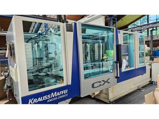 Injection moulding machine - KRAUSS MAFFEI - KM 250-2000 CX - 2008