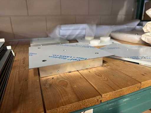 Ensemble de plaques de fixation au plafond pour lustres lourds / éclairage (10 fois)