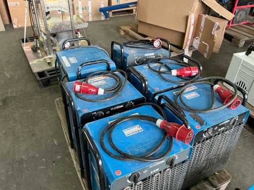 Allegra 9 kW chauffage de construction (6x)