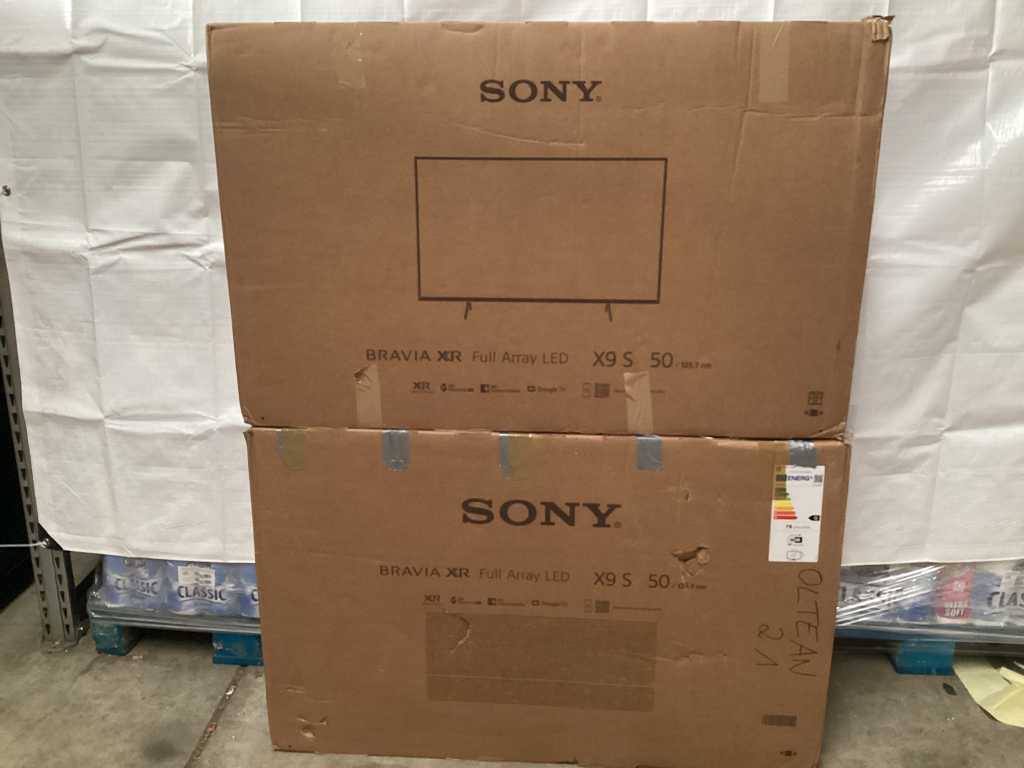 Sony - 50 inch - Full array Led - Televisie (2x)
