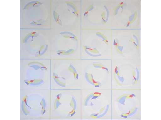 Gaston Bogaerts - Variations - oil on canvas - 80x80 cm