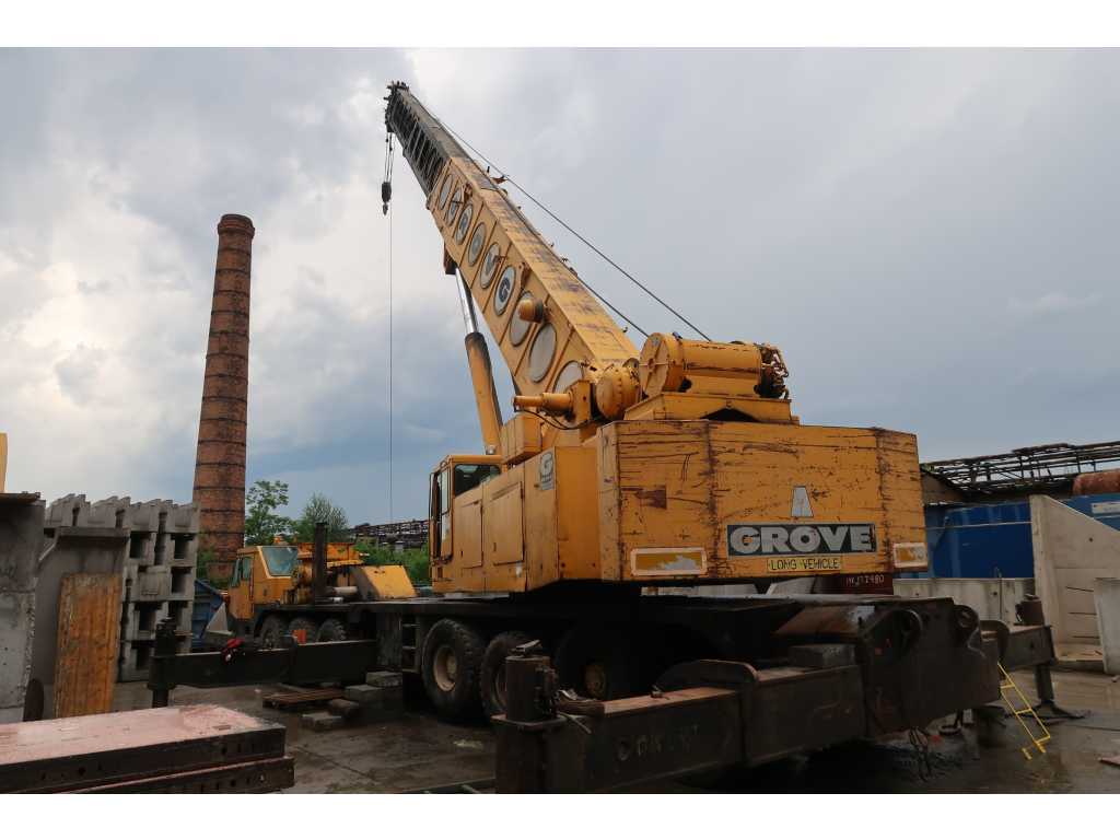 Grove - TM1400R - Hydraulic Truck Crane with Groove Carrier - 1979