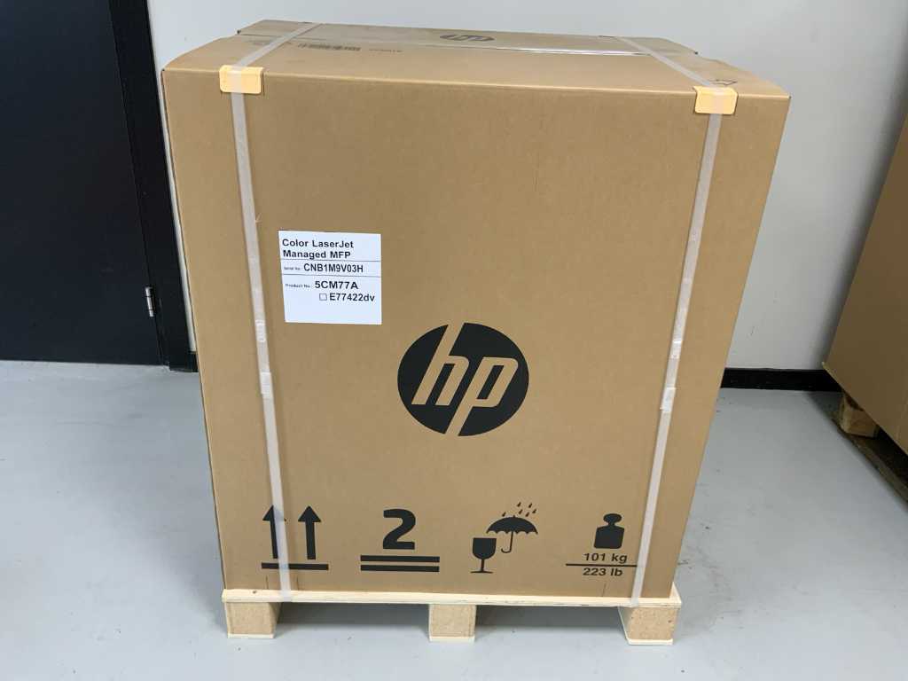 Imprimantă color HP MFP (E77422dv) cu management LaserJet (nouă)