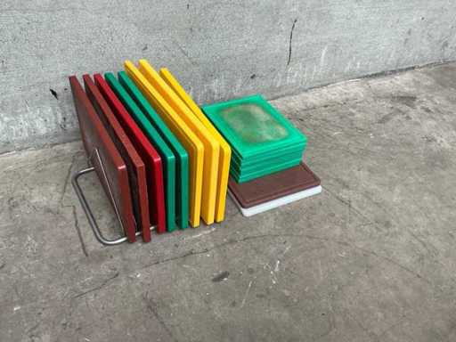 Various cutting boards