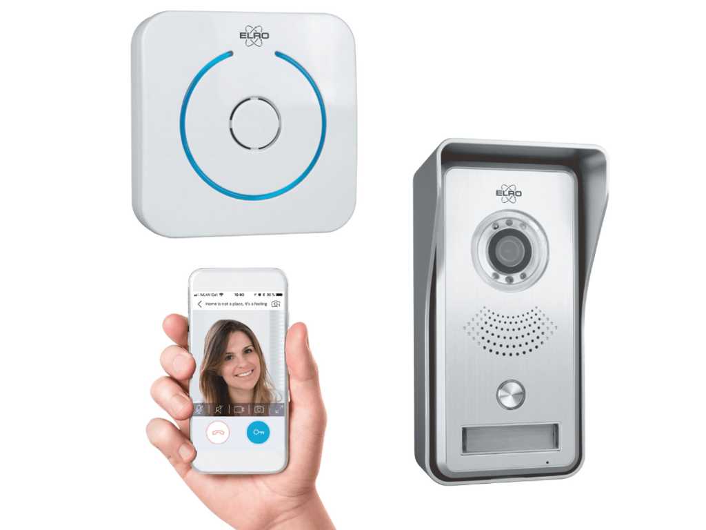 Elro - DVC040IP - wireless video doorbell with app